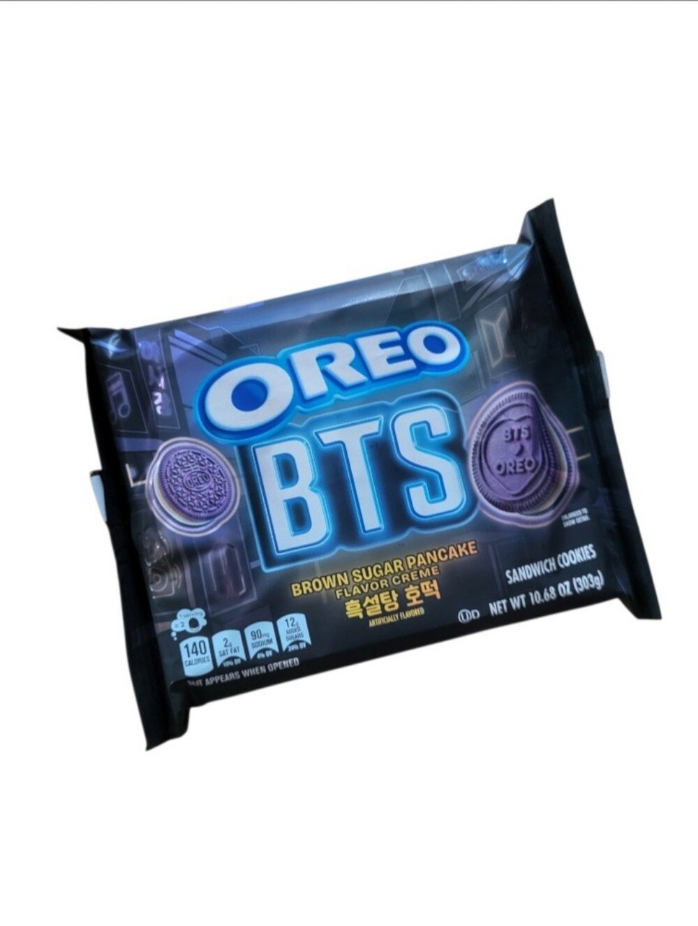 NEW OREO BTS Brown Sugar Pan Brown Sugar Pancake Flavor Sandwich Cookies 10.68oz